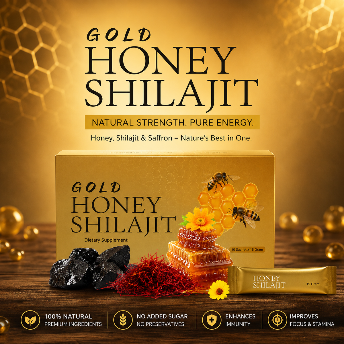 ROYAL HONEY shilajit BUY 1 GET 1
