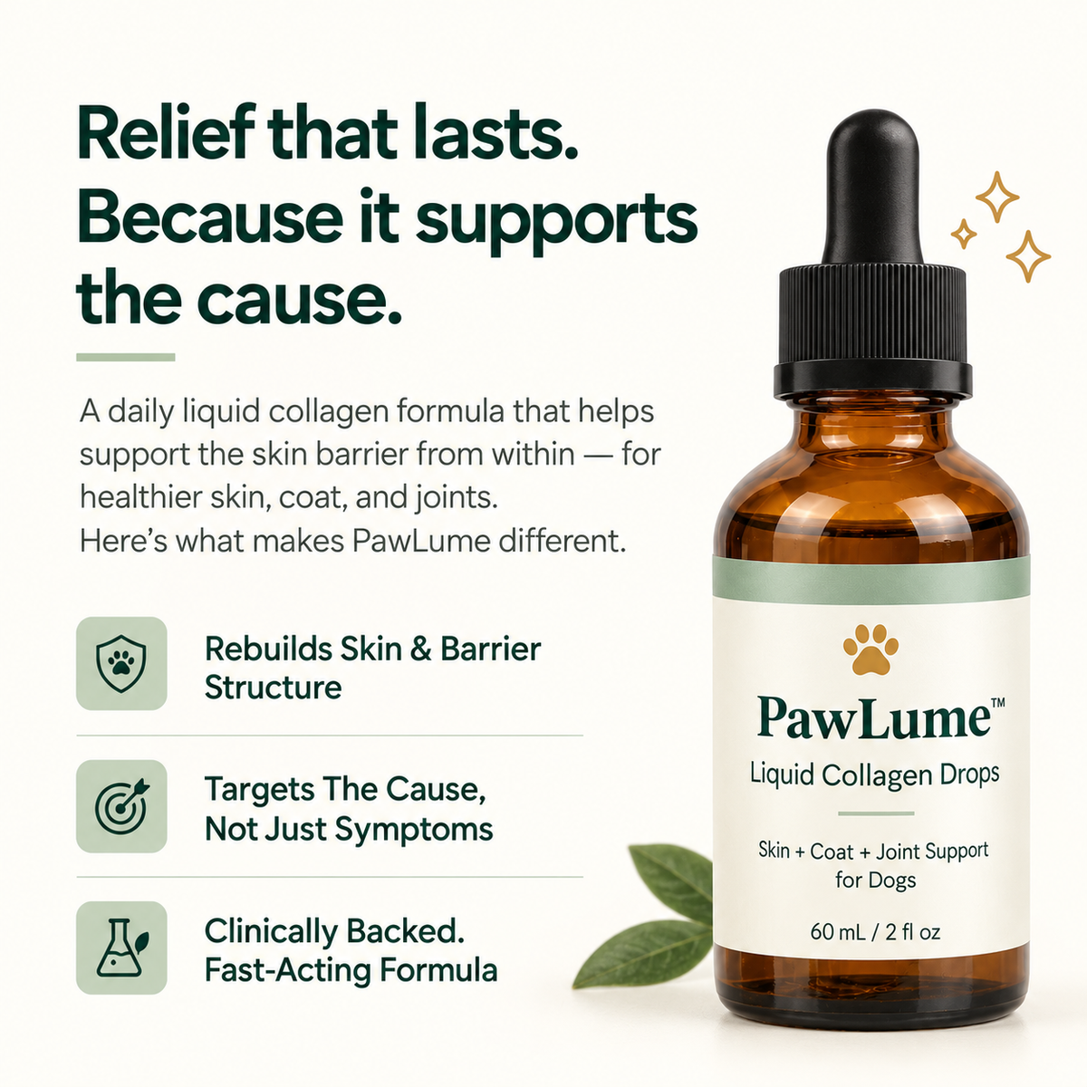 PawLume Liquid Collagen Drops for Dogs
